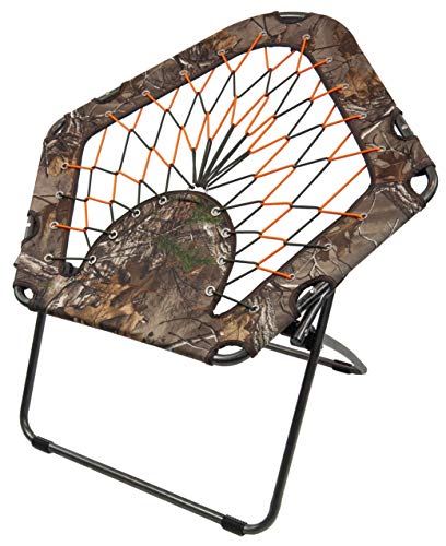Black Sierra BGCH-003-C Bungee Chair Folding Portable Camping Gaming Dorm (Qty 1, Camo)