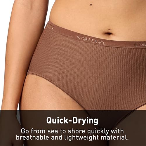 Image of ExOfficio Women's Give-N-Go 2.0 Full Cut Brief - Breathable Durable Easy Care Travel Underwear