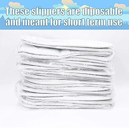 Kalpana's 5 Pair Disposable Slippers/Cotton Closed Toe Hotel, Salons, Spa Slippers for Women and Men/Breathable Non-Slip Free Size (Pack of 5) - Image 7 thumbnail