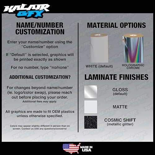 Graphics kit for Honda CRF250R (2014-2017) Venom Series Fade Holographic 16 Mil-Dirt pit bike motorcycle stickers,dirtbike racing decal automotive motocross accessories no plastics - 1