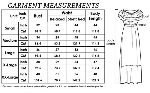 Anna-Kaci - Vestito da donna, molto lungo