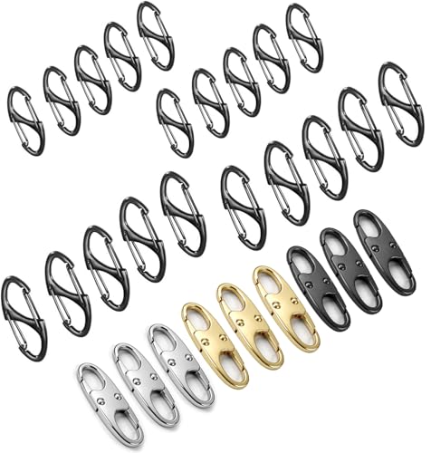 29PCS Lock Combo Set, Double-Sided Spring S Anti-Theft Locks for Luggage, Backpacks, Suitcases, Clothing, Purses, Boots, Travel & Outdoor Security