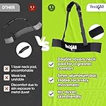 Yes4All Arm Blaster for Biceps & Triceps Dumbbells, 2-Layers Neck Cushion Bicep Curl Support Isolator for Body Building, Strength Training, and Muscle Gain - Image 5