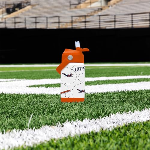 Image of Logo Brands NCAA Mascot Stainless-Steel Kids Bottle -Soft Silicone Mouthpiece, Easy To Carry, Kid-Friendly Design- Great For School & On-The-Go