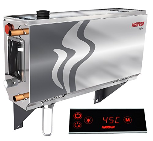 Sauna Générateur de vapeur Harvia Helix HGX15 15,0 kW acier inoxydable, avec l'unité de contrôle séparé, Tension 400 V 3N Cover