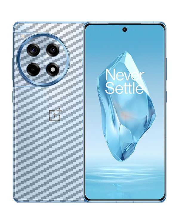 Image of Compatible with Oneplus 13R Back Skin Sticker /Vinyl wrap /Protective Film Mobile Skin Carbon Fiber Transparent by Candeal Mizhan (only Back)