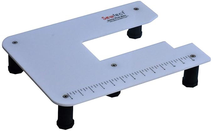 Sewfect Sewing Machine Extension Table - Suitable for Usha Dream Maker 120 - Design Craft - Quilt Magic Automatic Sewing Machine - Regular Size 11.5