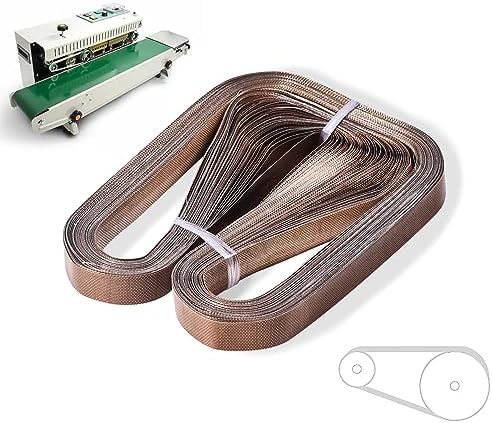 PTFE Teflon Tape Belts for FR-770 Continuous Band Sealer, 750x15x0.2mm