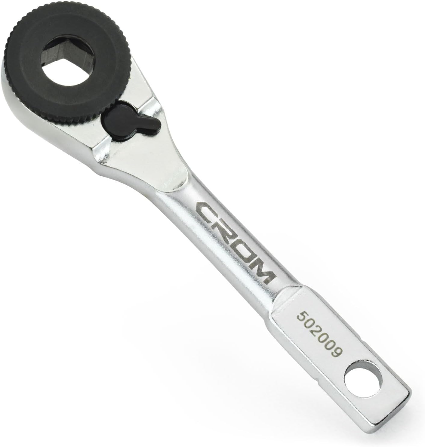 Flat Mini Ratchet Wrench - Compatible with Leatherman Multitool that uses Flat Screw Driver Bits (EDC Mini Ratchet)