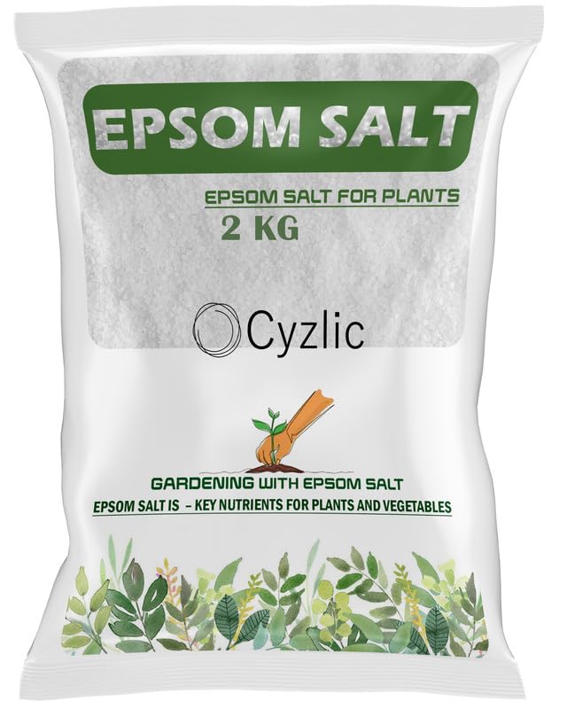 See full amazon price history chart for Cyzlic Epsom Salt for Plants 2kg | Water Soluble Fertilizer for Plants and Gardening, Plant Growth & Development |Organic Gardening Magnesium Sulphate | Water Soluble Plant Fertilizer (2Kg) Cyzlic Epsom Salt for Plants 2kg | Water Soluble Fertilizer for Plants and Gardening, Plant Growth & Development |Organic Gardening Magnesium Sulphate | Water Soluble Plant Fertilizer (2Kg) (B0CL3BQY68) Amazon Price History, Amazon Price Tracker