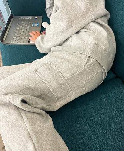 Kansas State University Luxe Fleece Cargo Sweatpant with Powercat Logo2