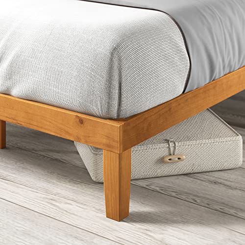 Zinus OLB-PWPBO-12Q Alexia Wood Platform Bed Frame, Solid Wood Foundation thumb #7