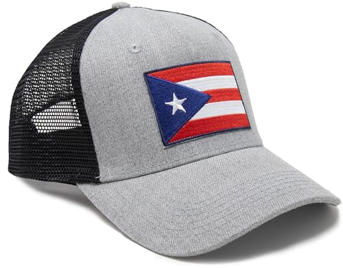 Image of International Tie State Hat for Men and Women, Adjustable Snapback Trucker Baseball Cap with Embroidered Patch