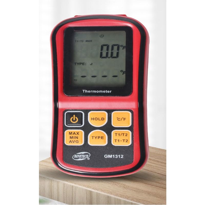 ABS High Temperature The Surface Digital Display Channel Measurement Thermocouple Thermometer