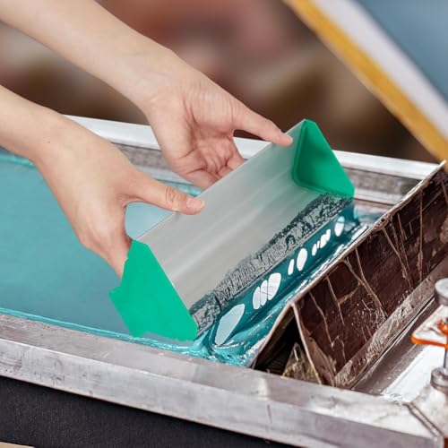 Cuillères à émulsion pour sérigraphie en aluminium éliminant les coulures - 3