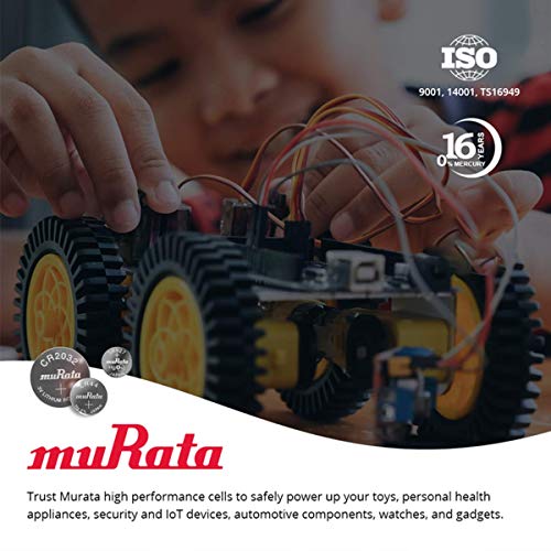 Baterías Murata LR41 1.55V Alcalinas Paquete 5 Unidades miniatura 6