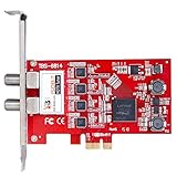 TBS 6814 ISDB-T Quad Tuner PCIe Card TV Turner Live TV Receiver for IPTV Streaming Server