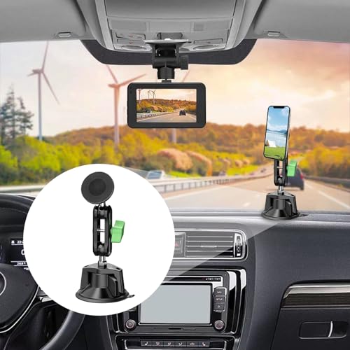Soporte magnético para coche sin caídas con succión de vacío 360 para panel de salpicadero 3