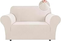 Vista 11 de Funda elástica para sofá Flamingo P de alto estiramiento, funda antideslizante para sofá de 3 cojines, protector lavable para muebles con mascotas