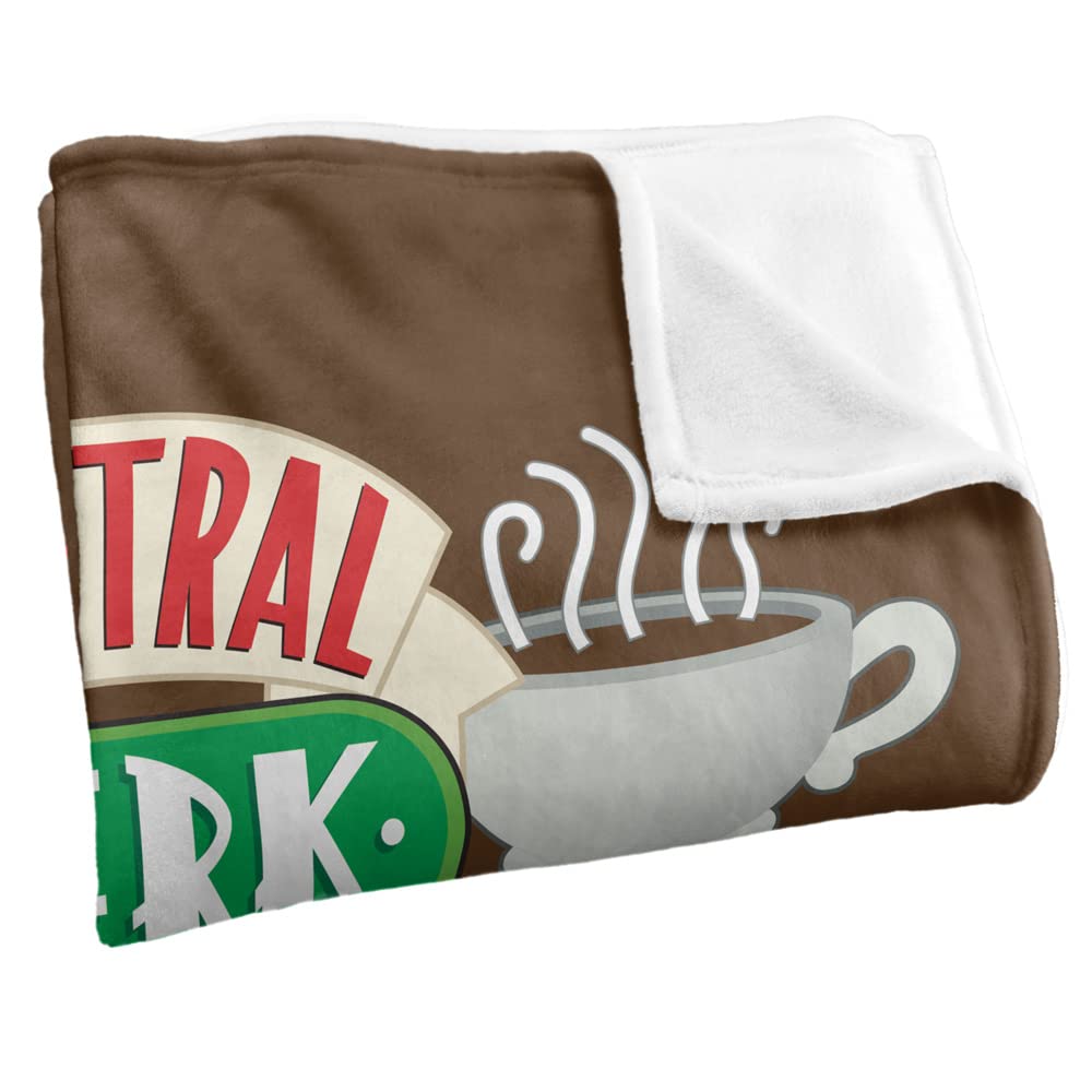 FRIENDS Symbols Coperta super morbida al tatto setoso – 152 x 127
