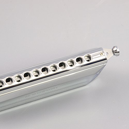 Suzuki Chromatic Harmonica Standard modèle SCX-48(12 trous) clé de Bb - Les Beatles, Paul McCartney, John Lennon, RIngo Starr, George Harrison Suzuki Chromatic Harmonica Standard modèle SCX-48(12 trous) clé de Bb – Image 5