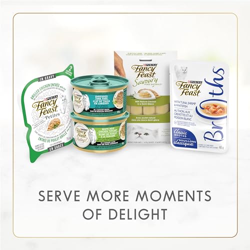 Fancy Feast Wet Cat Food, Pate Turkey & Giblets Feast - 85 g Can (24 Pack) image 4