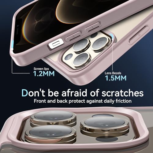 Coque iPhone 12 Pro Max fine rose pour éviter les bris d'écran