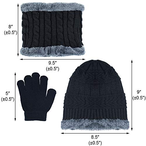 Eaone AF100 Kids Winter Hat Gloves Scarf Set thumb #1