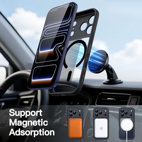 Image of JETech Case for iPhone 17 Pro, 360 Protection, Black