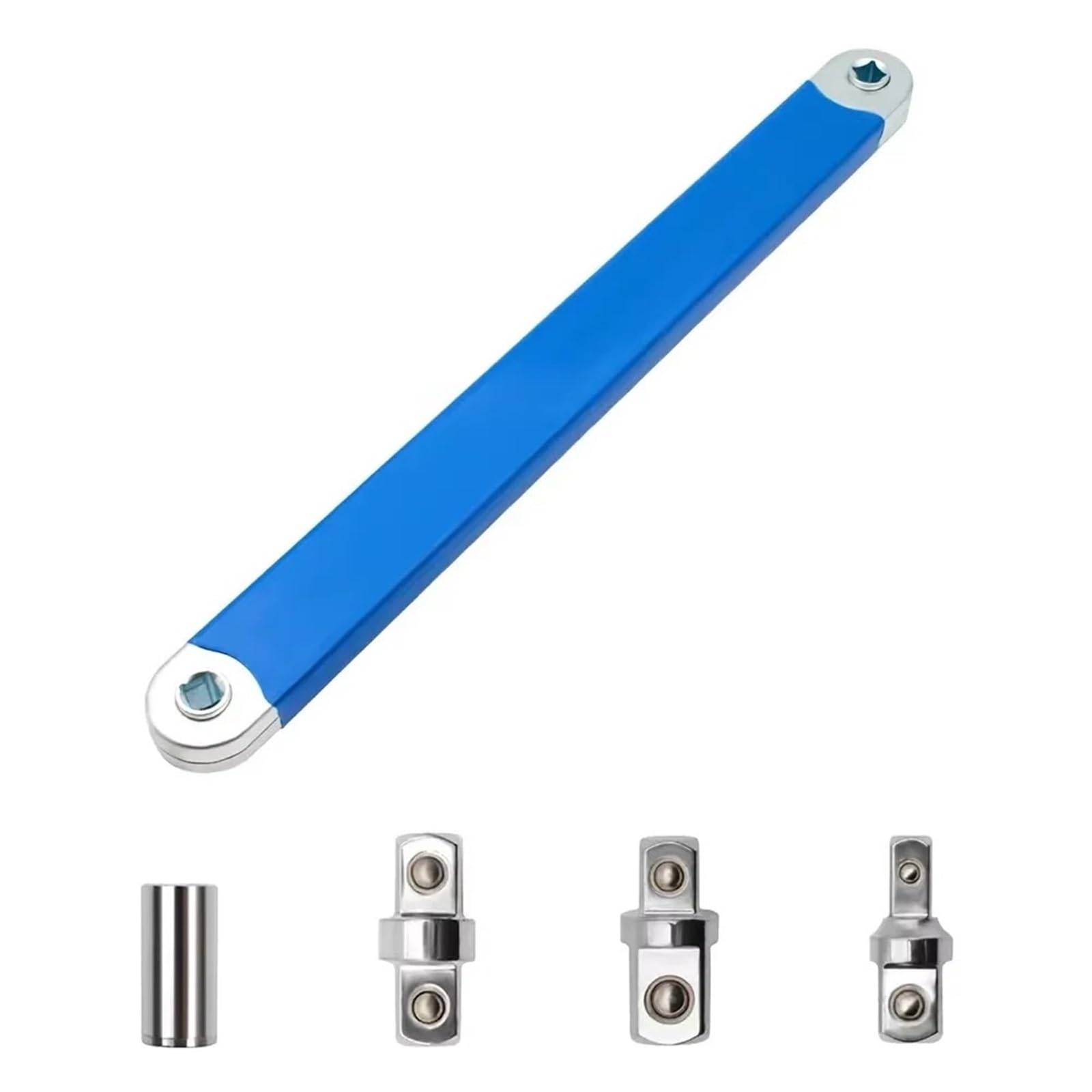 SYRENLZQADF No-Offset Extension Wrench for Tight Spaces Auto Repair Tool Kit for Home Fixed Gear Chain tensioner
