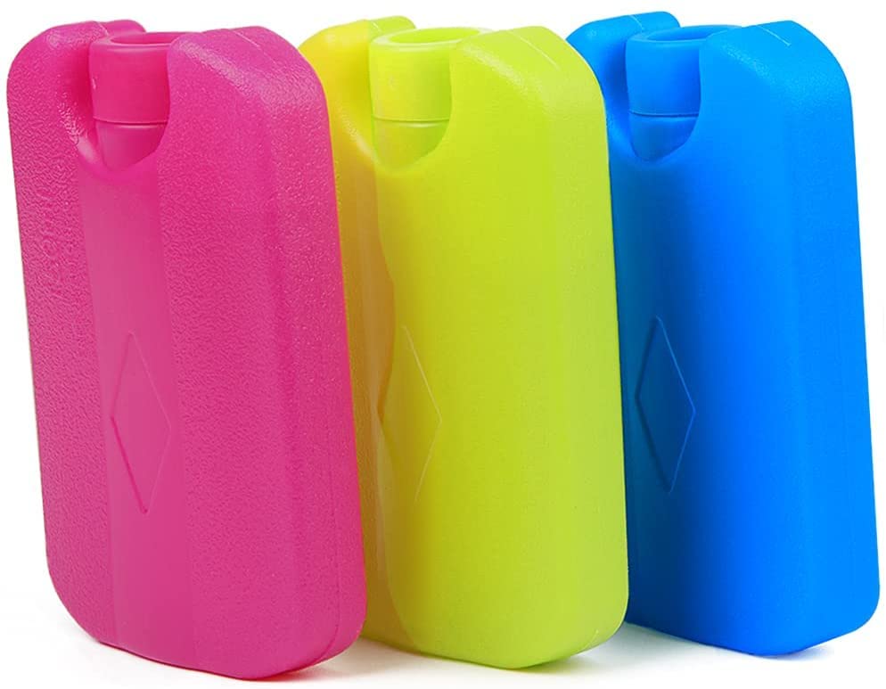 12x Ghiaccioli Per Frigo Portatile - Siberini Per Cool Box E Borse Termiche, Blu