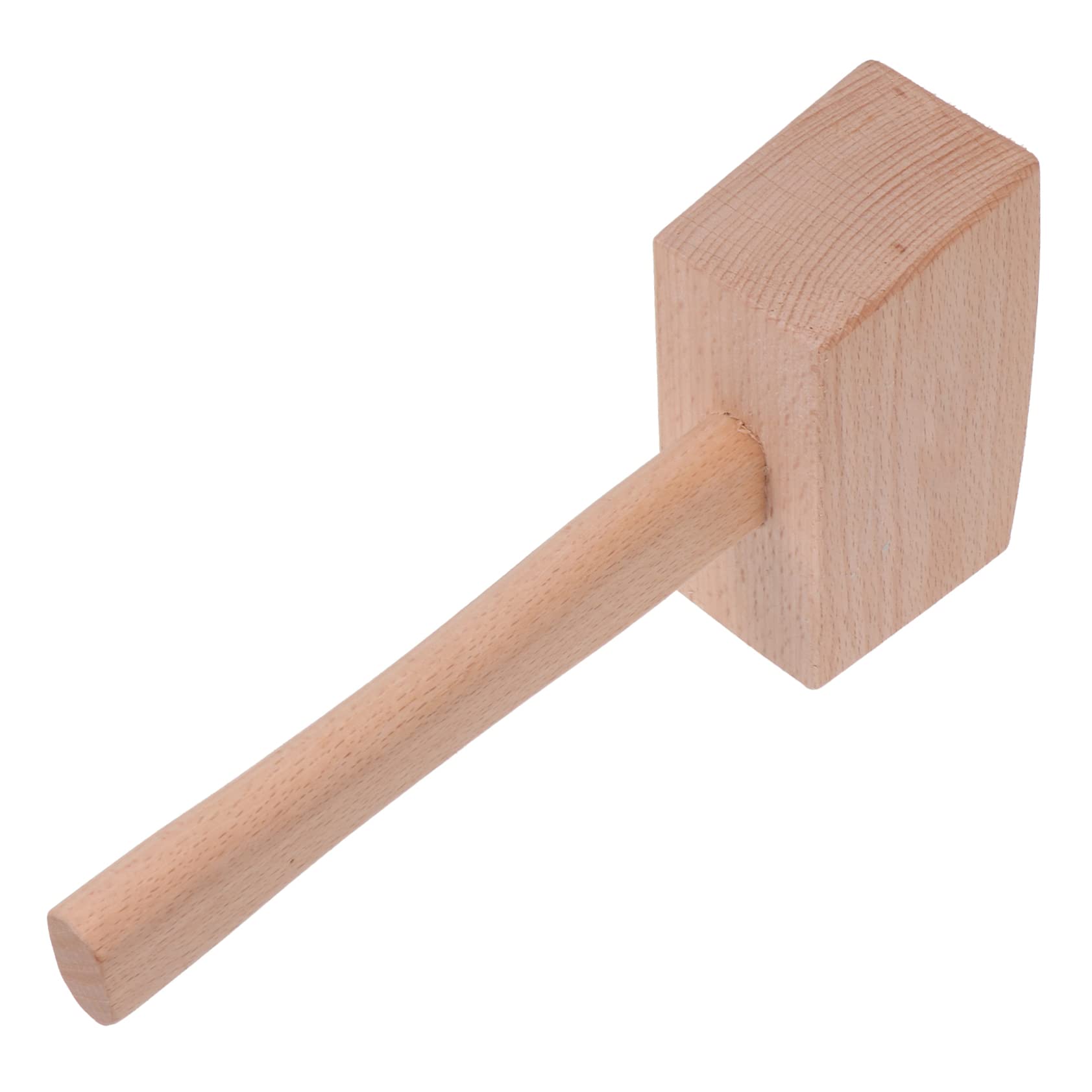 COLLBATH Professional Ice Hammer Wooden Mallet for Cocktail Ice Crushing Bar Tool Bar Supplies