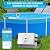 WiFi Salt Chlorine Generator, Westaho Salt Chlorination System with APP Remote Control, USA Titanium Salt Cell, for Above Ground Pools Up to 15,000 Gallons, Compatible with Intex Pool