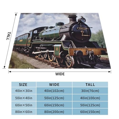 Couverture train pour des soirées cocooning confortables sur le canapé - 3
