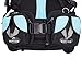 Riptide Mira Lightweight Women’s Back Mount BCD Weight Integrated (Sea Blue, M/L)