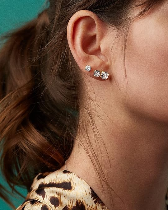 1/2 to 4 Carat Lab Grown Diamond Round Stud Earrings for Women I 14k Gold Earrings (G-H, VS1-VS2, 0.50 to 4.00 cttw) 4-Prong Brilliant Cut Diamond I Push Back Studs by Carbon Atelier3