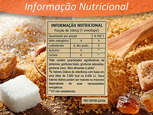 Kit 6 Adoçante Stevia Diatético Orgânico 50 sc Stevita 50mg