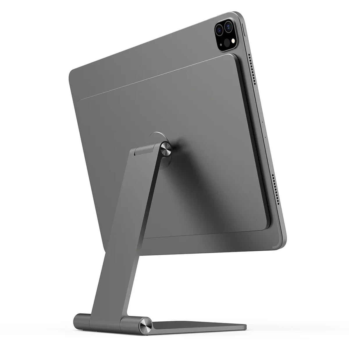 KU XIU X33 Faltbarer Magnetischer Ständer Nur für iPad Pro 13" M4 (2024), Aluminiumlegierung 360° Verstellbarer Tablet Halter, Tragbarer Schreibtischhalter für Zeichnen, Arbeiten und Ansehen