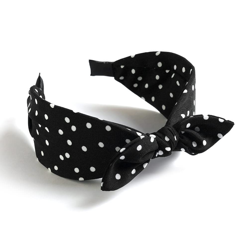 Set Di 6 Cerchietti Per Capelli Da Donna E Ragazza – Annodati, Larghi, In Tessuto – Colori: Bianco, Cachi, Leopardati, Crema – Per Tutti I Giorni - 4