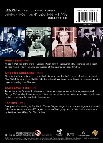 TCM Greatest Classic Film Collection: Gangsters - James Cagney (White Heat / City for Conquest / Each Dawn I Die / G Men) image 4