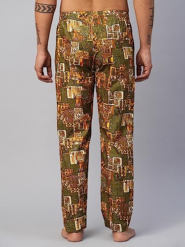 Image of Urban Scottish 100% Comfortable Men's Lounge Pants, Leisure-Wear withn Elastic Waist-Band & Regular Fit, Machine Washable Stayt Home Clothing, Expert Craftsmanship Featuring Plush to The Touch Feel