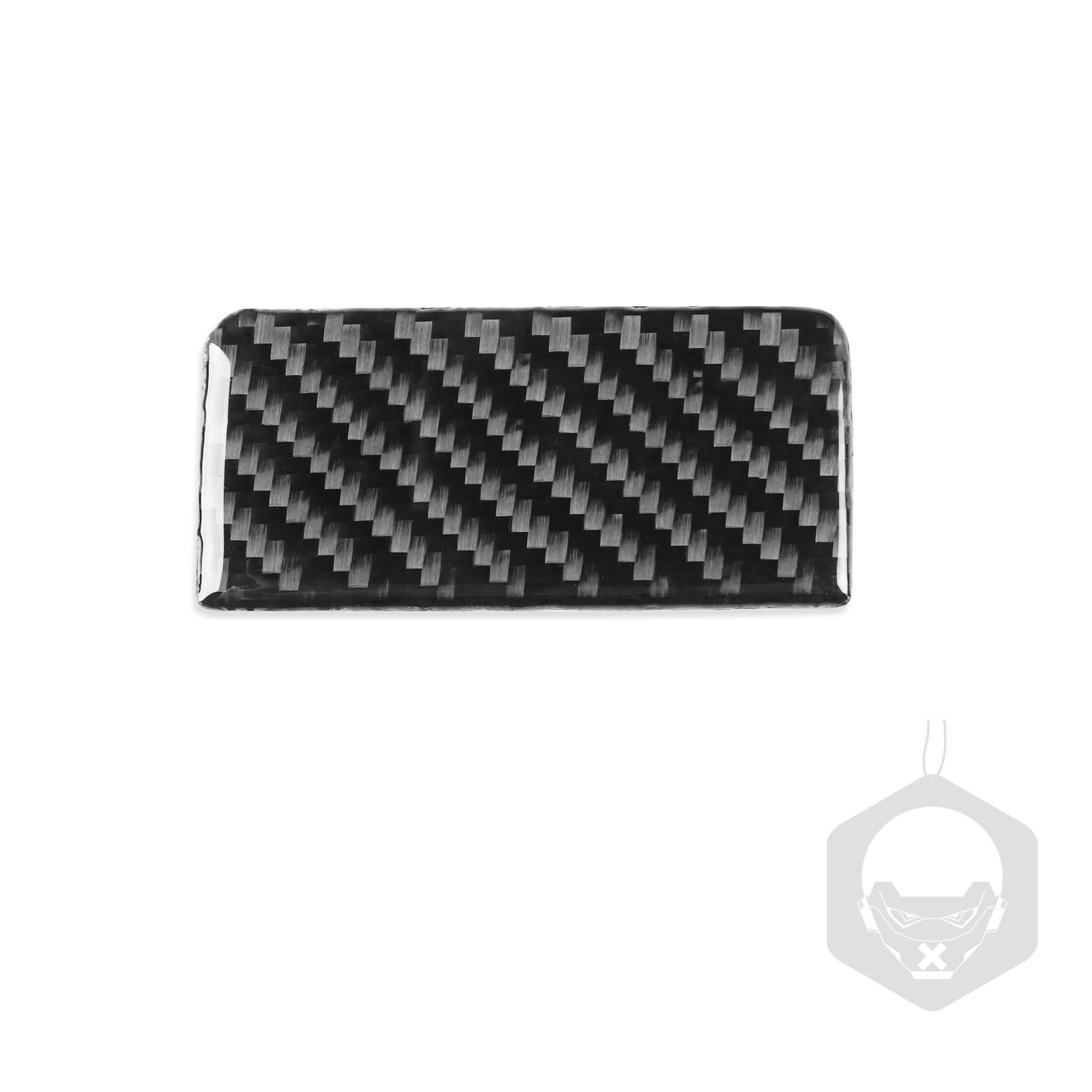 UOADA Car Glove Box Switch Cover Trim Dashboard Decal Storage Box Handle Sticker Compatible with Toyota Tacoma 2005-2011 Real Carbon Fiber Interior Accessories Black