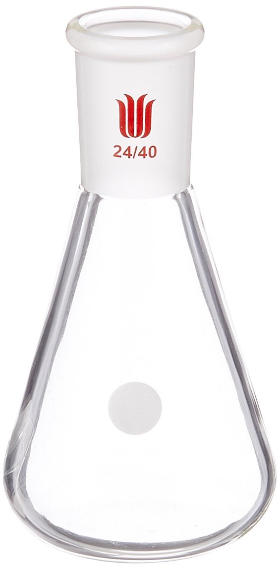 Kemtech F664125 Synthware Erlenmeyer Flask, 125 mL, 24/40 Outer Joint: Industrial & Scientific