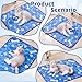 PETCUTE Dog Cooling Mat, Pet Self-Cooling Mat, Summer Cool Pads, Non-Slip Dog Sleeping Pad, Foldable Washable Cool Blanket for Dogs & Cats,Suitable for Indoor and Outdoor Use,XXL