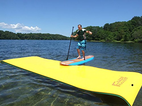 fun float floating water mat