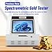 HNZXIB XRF Precious Metal Analyzer - Gold Silver Platinum Palladium Copper Tester with ±1PPM Accuracy, 60s Fast Testing, Au/Ag/Pt/Pd/Cu Tester for Jewelry Stores & Pawn Shops