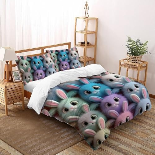 Housse de couette double microfibre pour lit d'enfant et garçon - 2