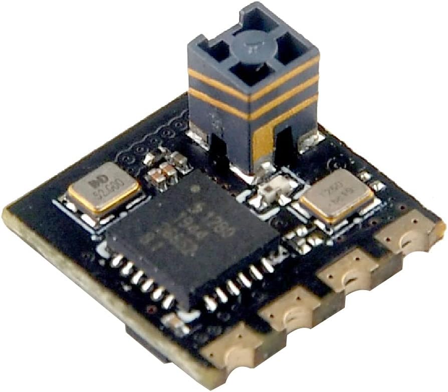 HAPPYMODEL ELRS PP 2.4GHz RX SX1280 EXPRESSLRS Nano Long Range Receiver for DIY Racing Drone (with 90mm Antenna,EP2 Receiver)