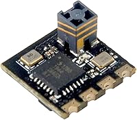 Vista 5 de HAPPYMODEL ELRS 2-4G ExpressLRS EPI/EP2 RX Nano Receptor de largo alcance SX1280 EXPRESSLRS para Racing Drone (EP1 RX)