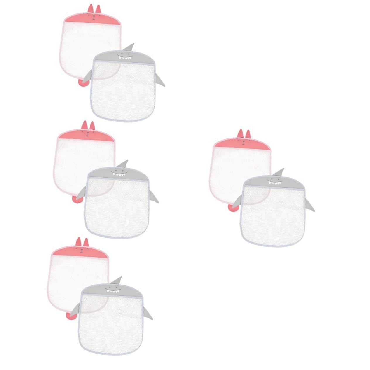 PRETYZOOM 8 Stk Netztasche zur Aufbewahrung im Badezimmer Mesh-Badespielzeug-Organizer Badespielzeug ordentlich Babyspielzeug Mehrzweck-Aufbewahrungstasche Schlafzimmer Hängetasche Polyester